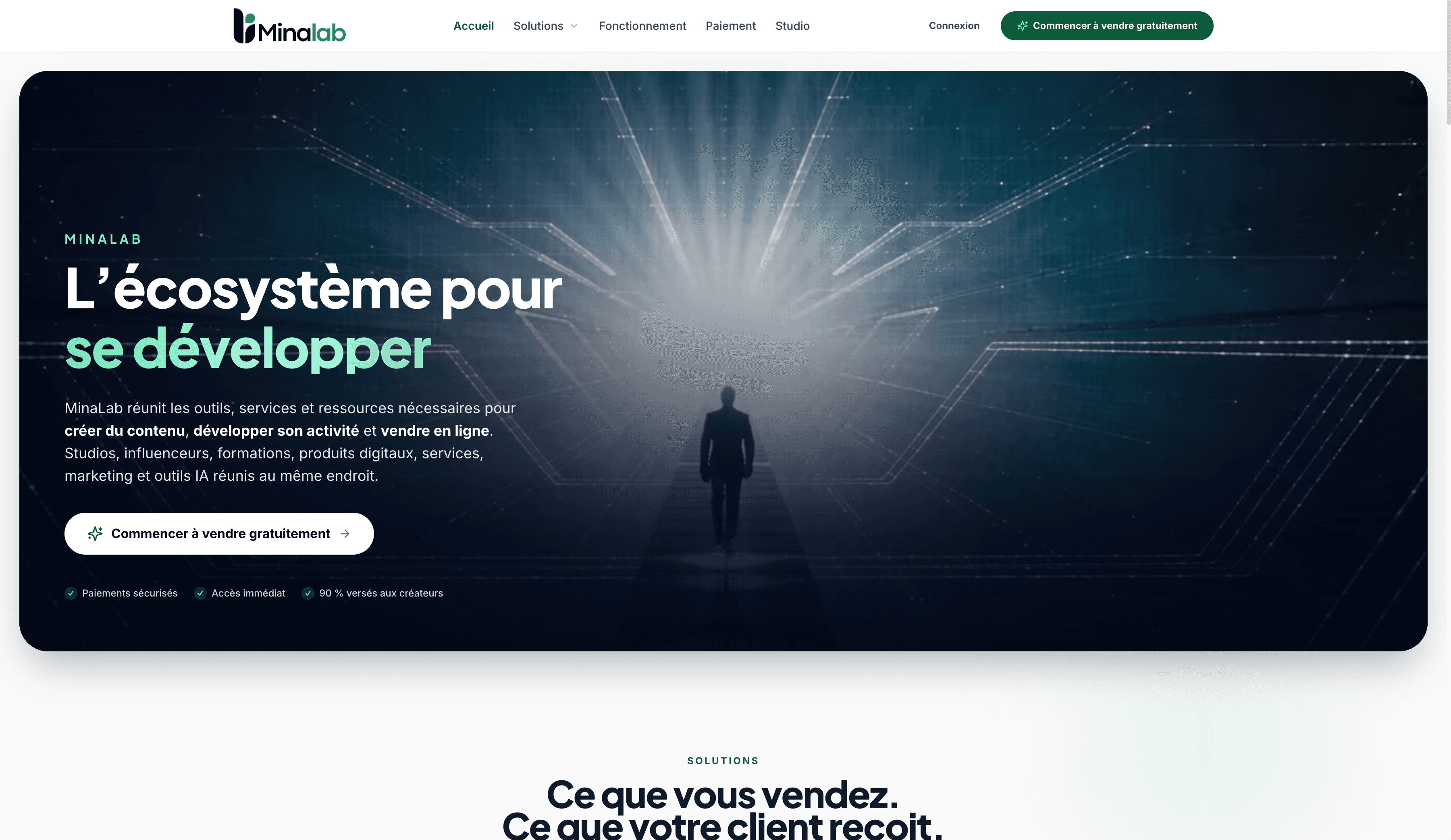 SAAS - MINALAB AVEC PLUS DE 10k d'utilisateurs